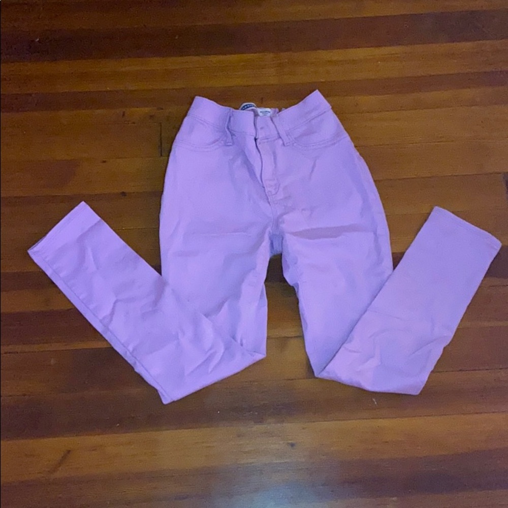 Light purple jeggings
